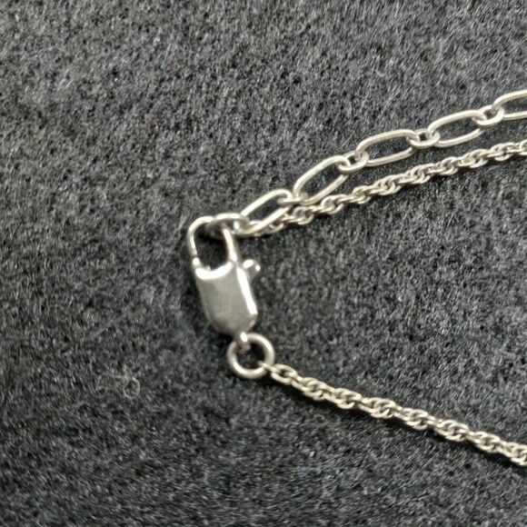 Ayala Bar Signed Handcrafted Double 4 leaf clover Statement  Necklace - Picture 7 of 8